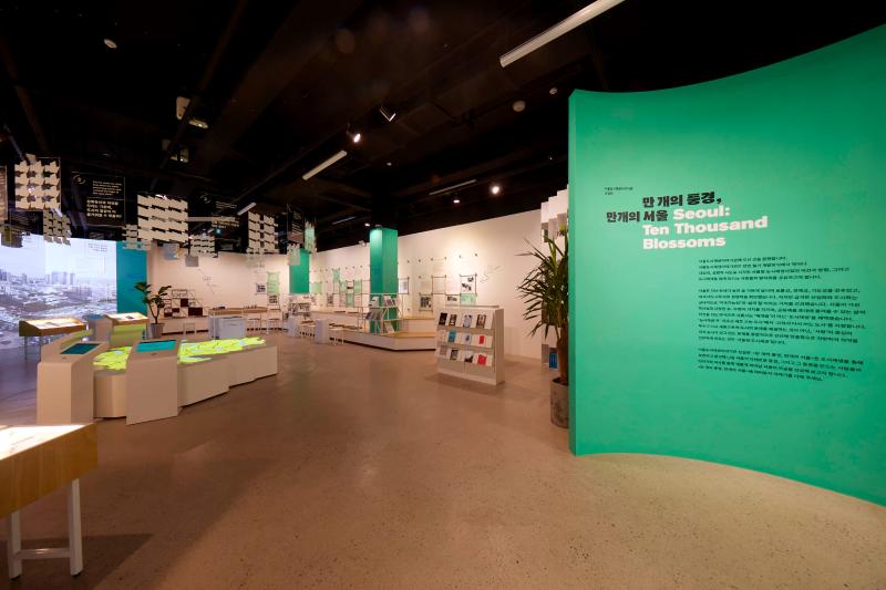 An exhibit within the Seoul Urban Regeneration Gallery.