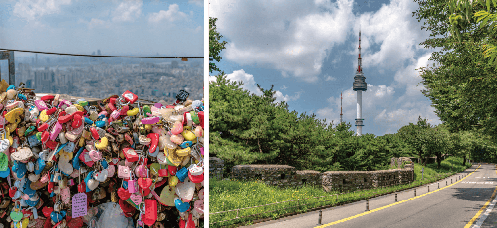 Love Locks and Namsan Tower