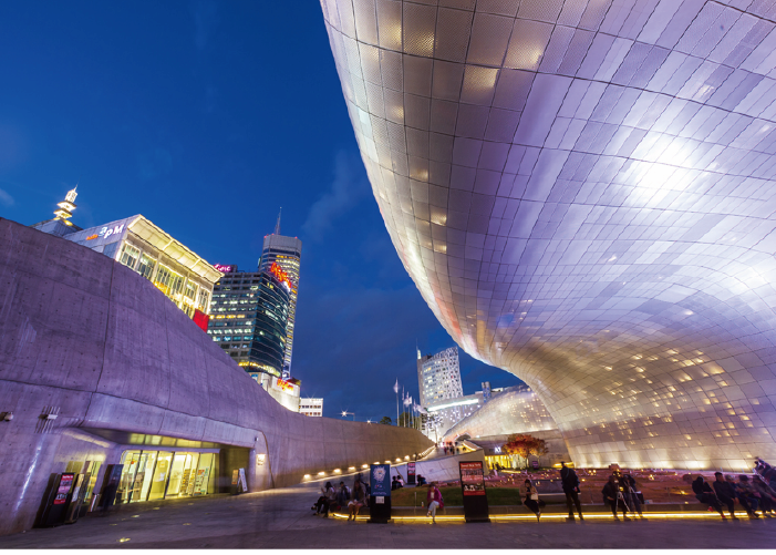 Where shopping and fashion history collide Dongdaemun Fashion Cluster