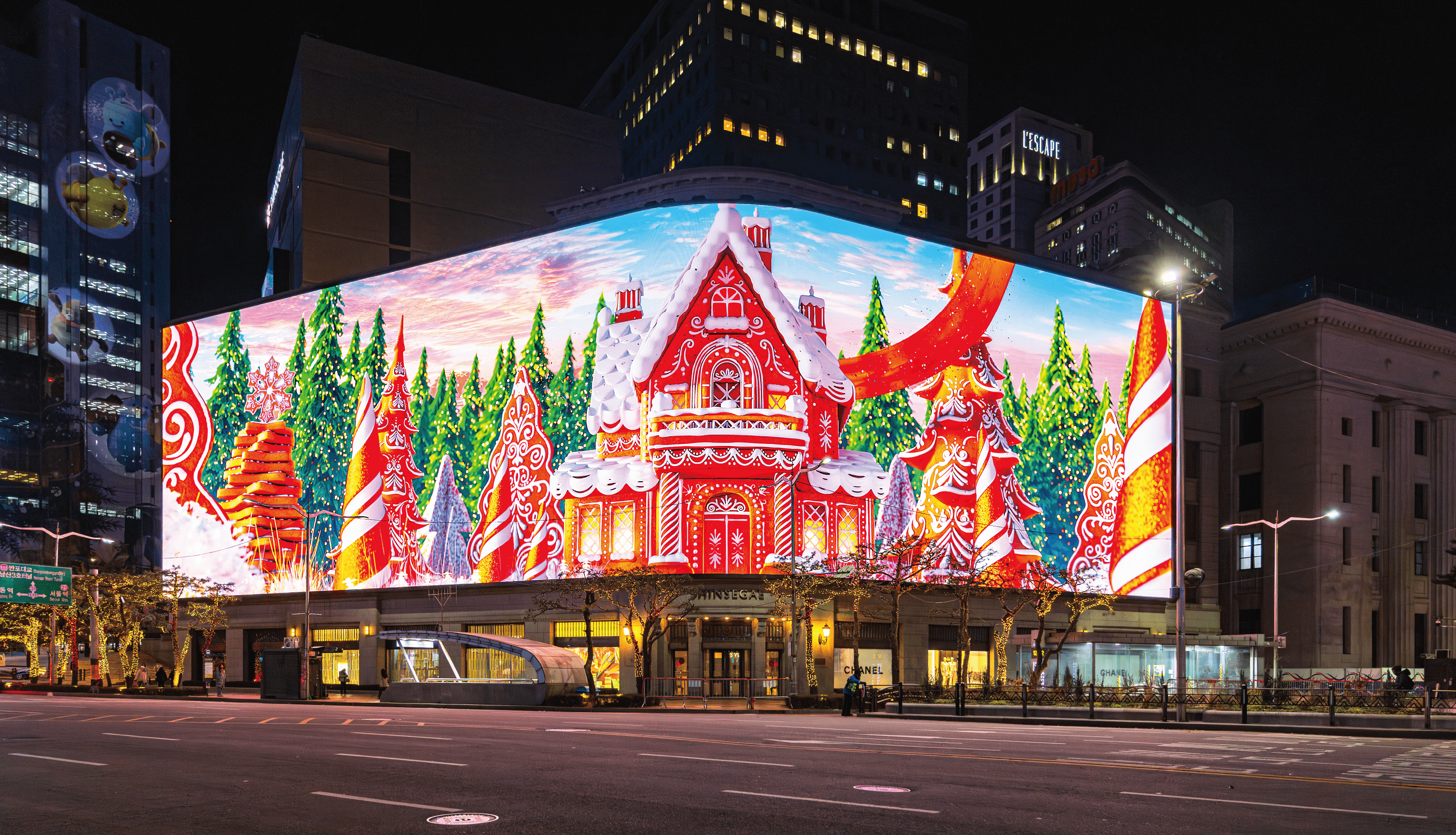 Shinsegae Christmas Lights & The Hyundai Seoul's Christmas H-Village1