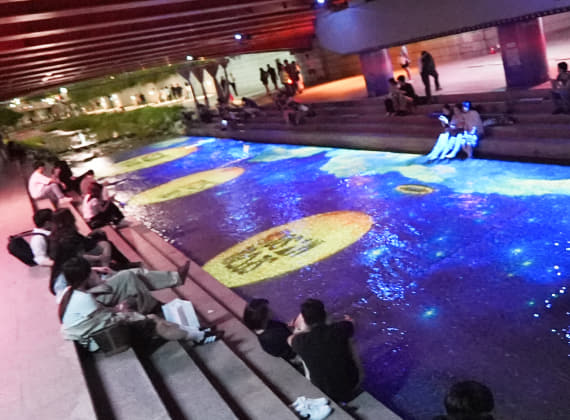 Cheonggyecheon Media Art : Cheonggye Soul Ocean