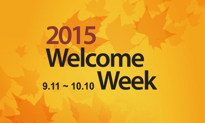 Autumn Welcome Week