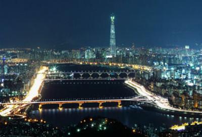 N Seoul Tower at Night