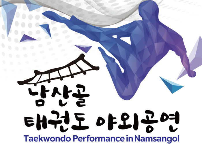 Namsangol Hanok Village's Taekwondo Performances