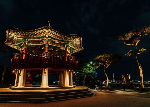 Eungbongsan Mountain Night View