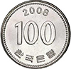 100 won Back